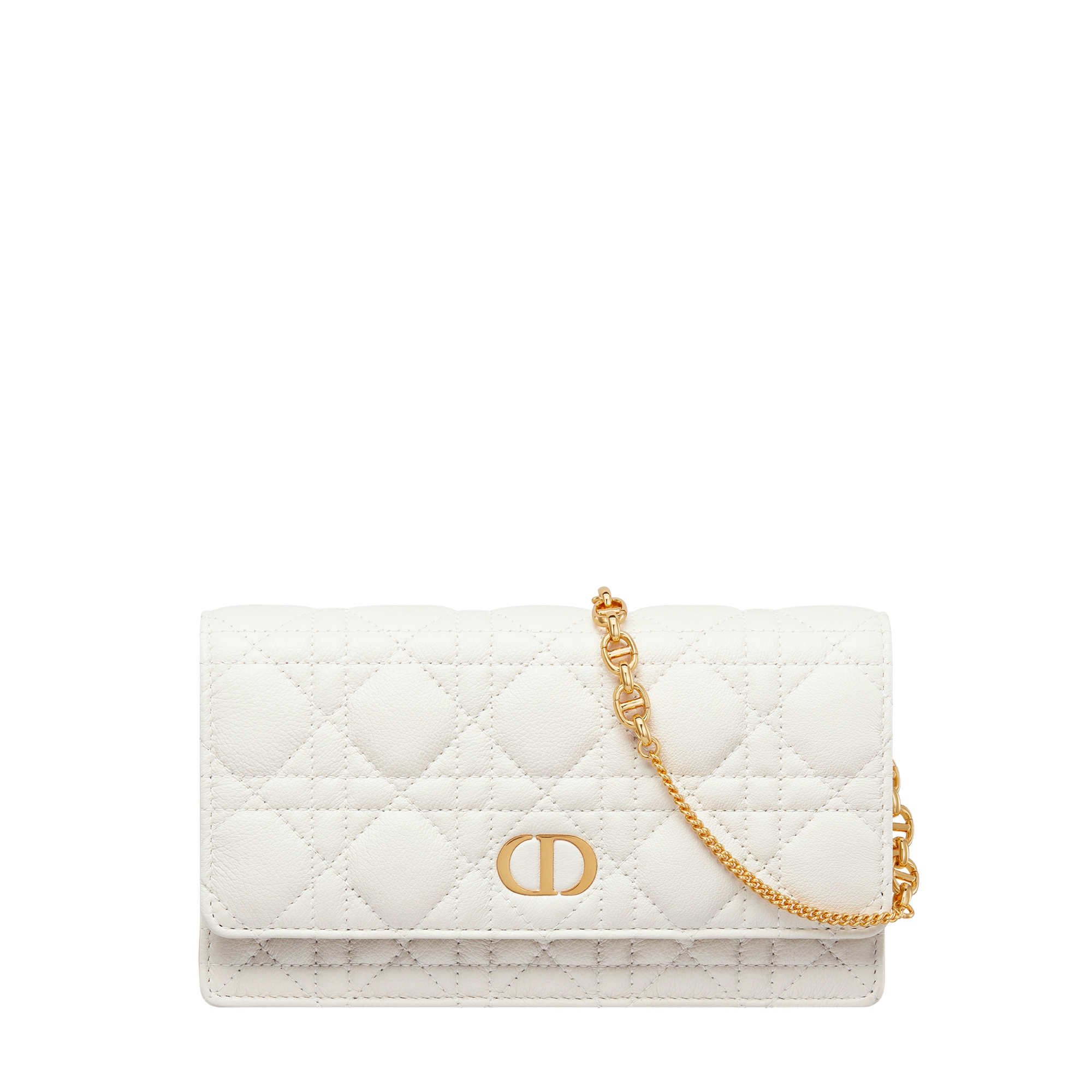  奶白色柔软牛皮革藤格纹