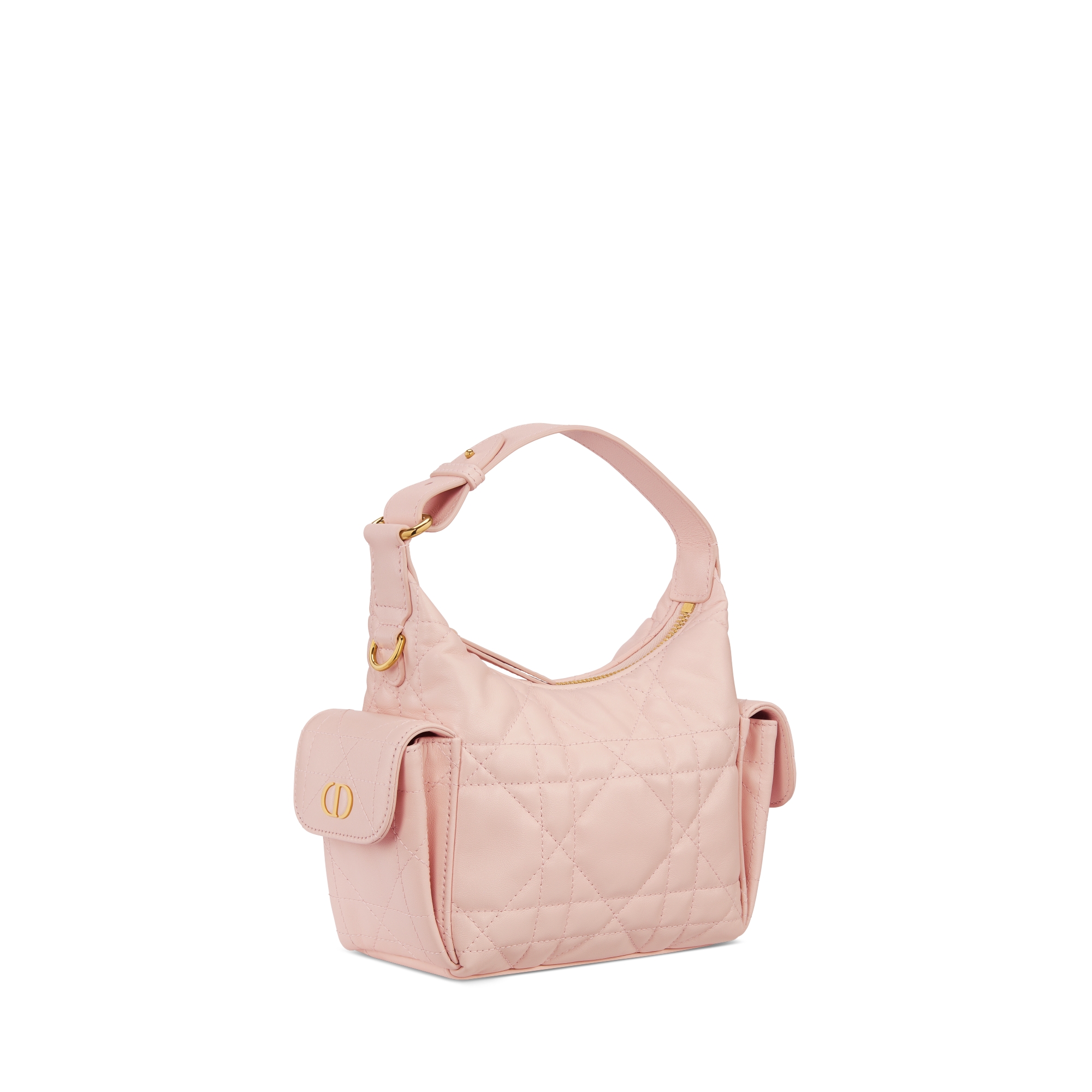 D-Dream 迷你手袋 胭脂粉色羊皮革超大藤格纹 E03