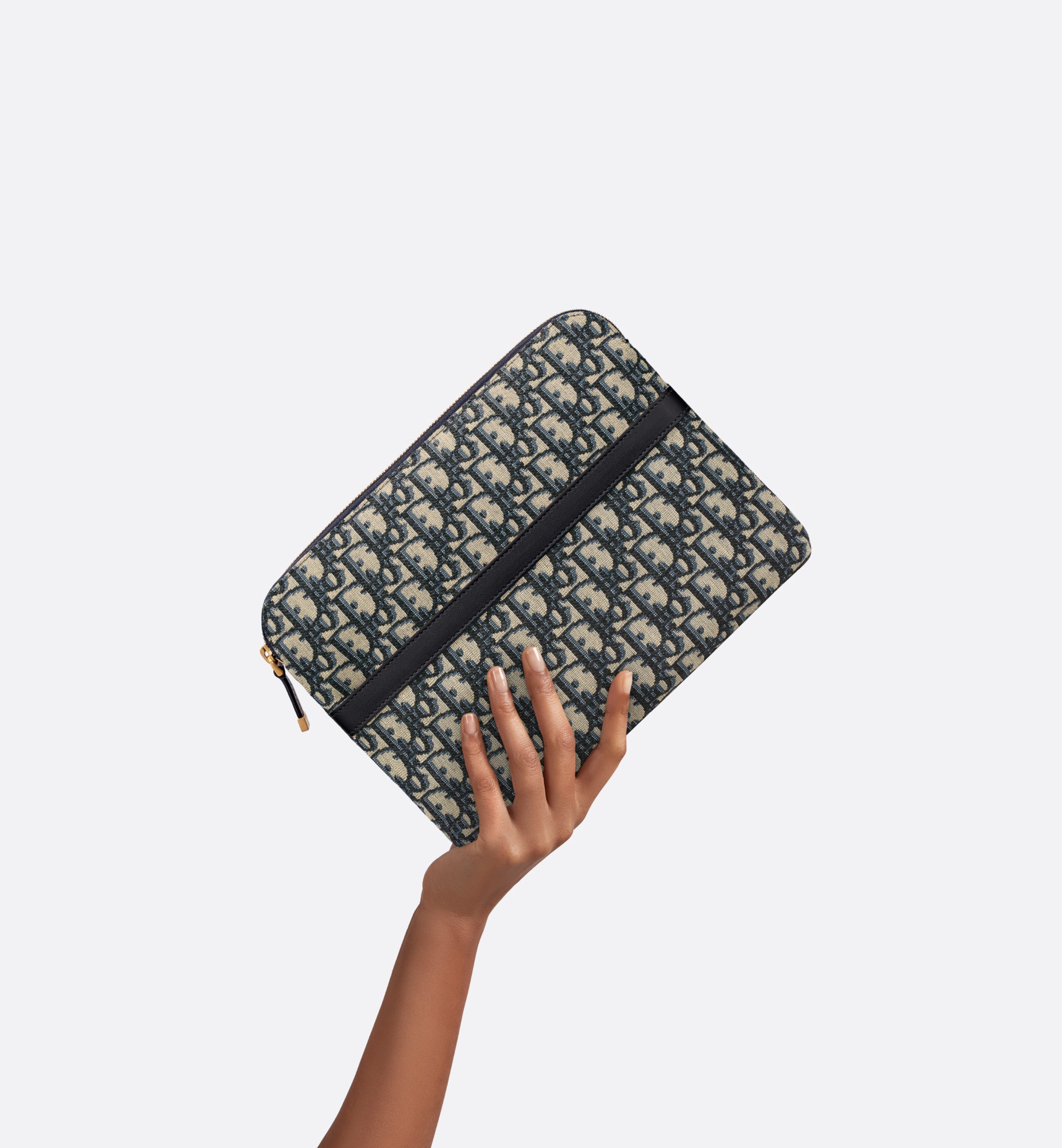 DiorTravel - 旅行套装 蓝色 Oblique 印花面料 E12