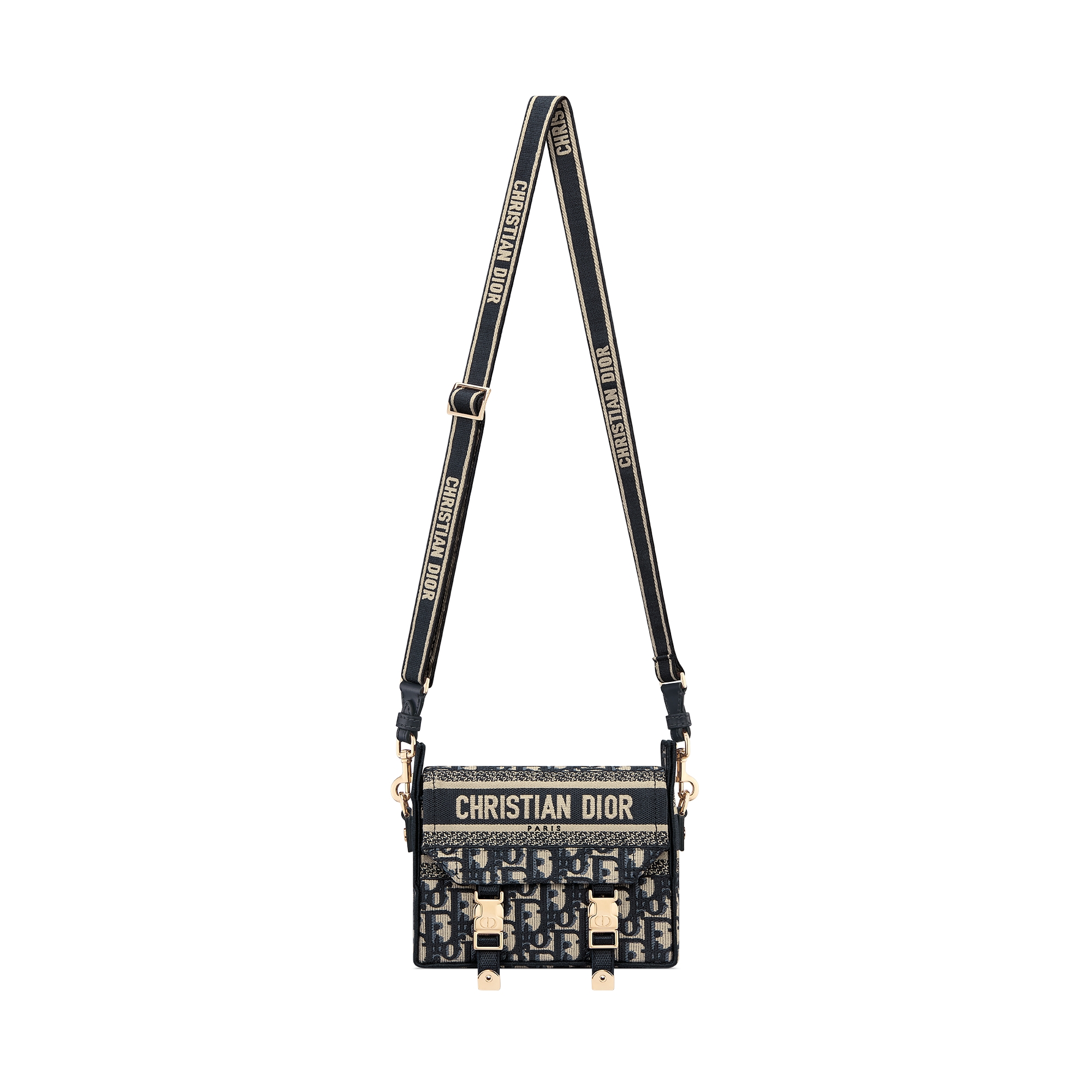 Diorcamp 微型手袋 蓝色 Oblique 印花面料 E07