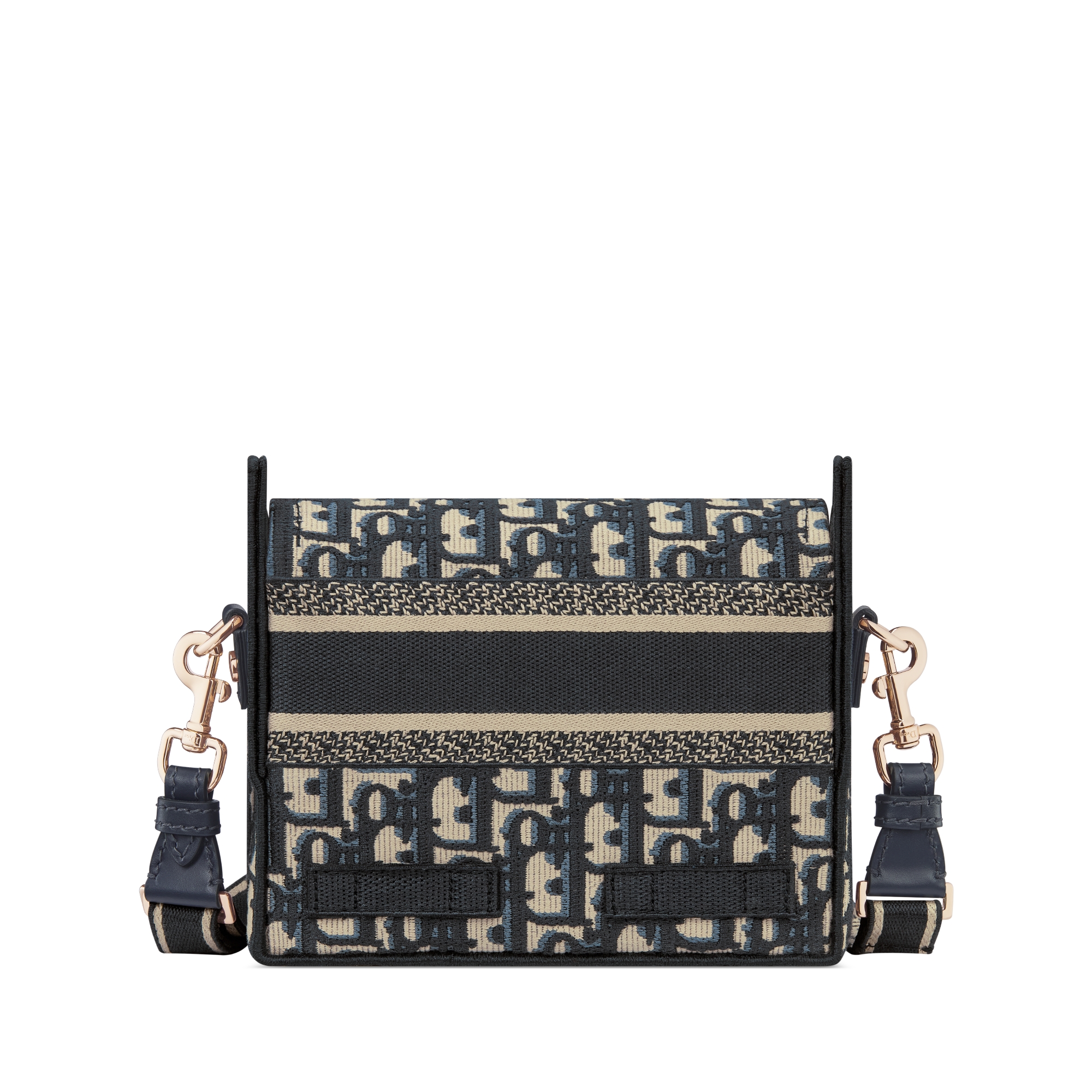 Diorcamp 微型手袋 蓝色 Oblique 印花面料 E08