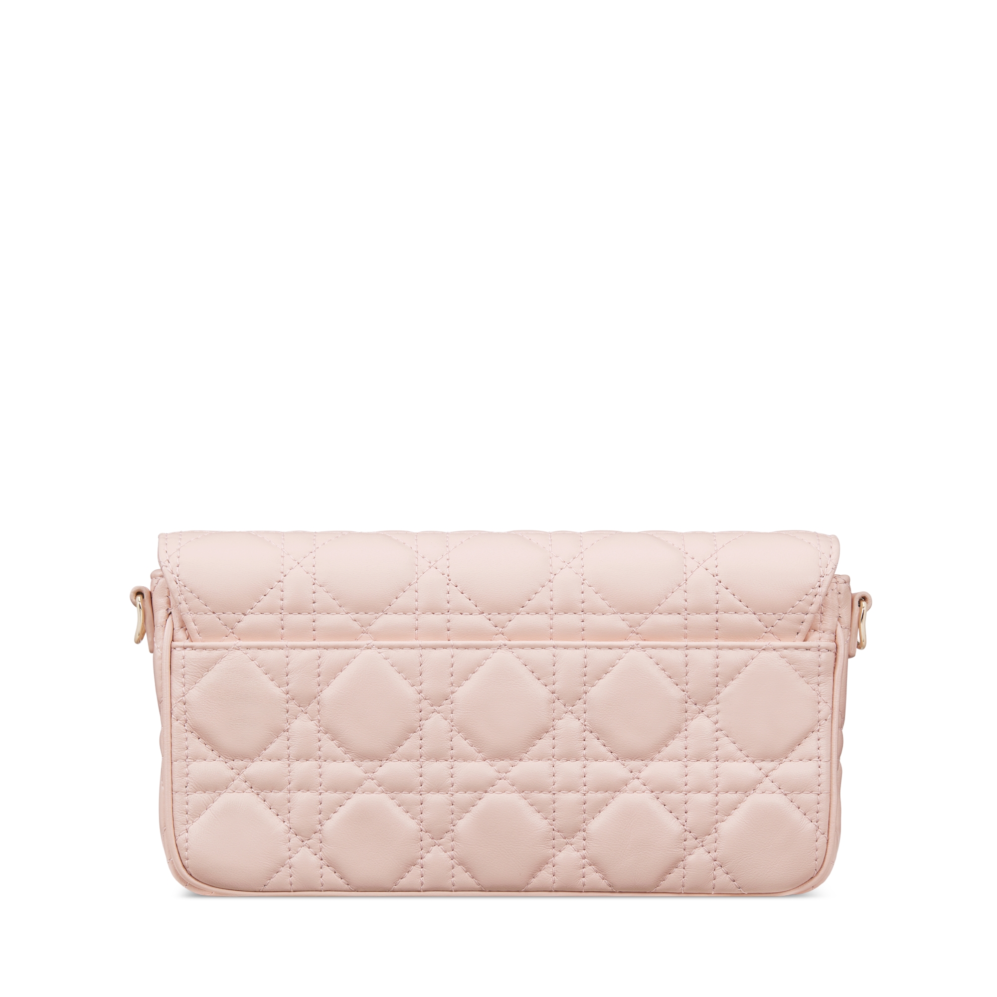 My Dior 链条手袋 胭脂粉色羊皮革藤格纹 E08