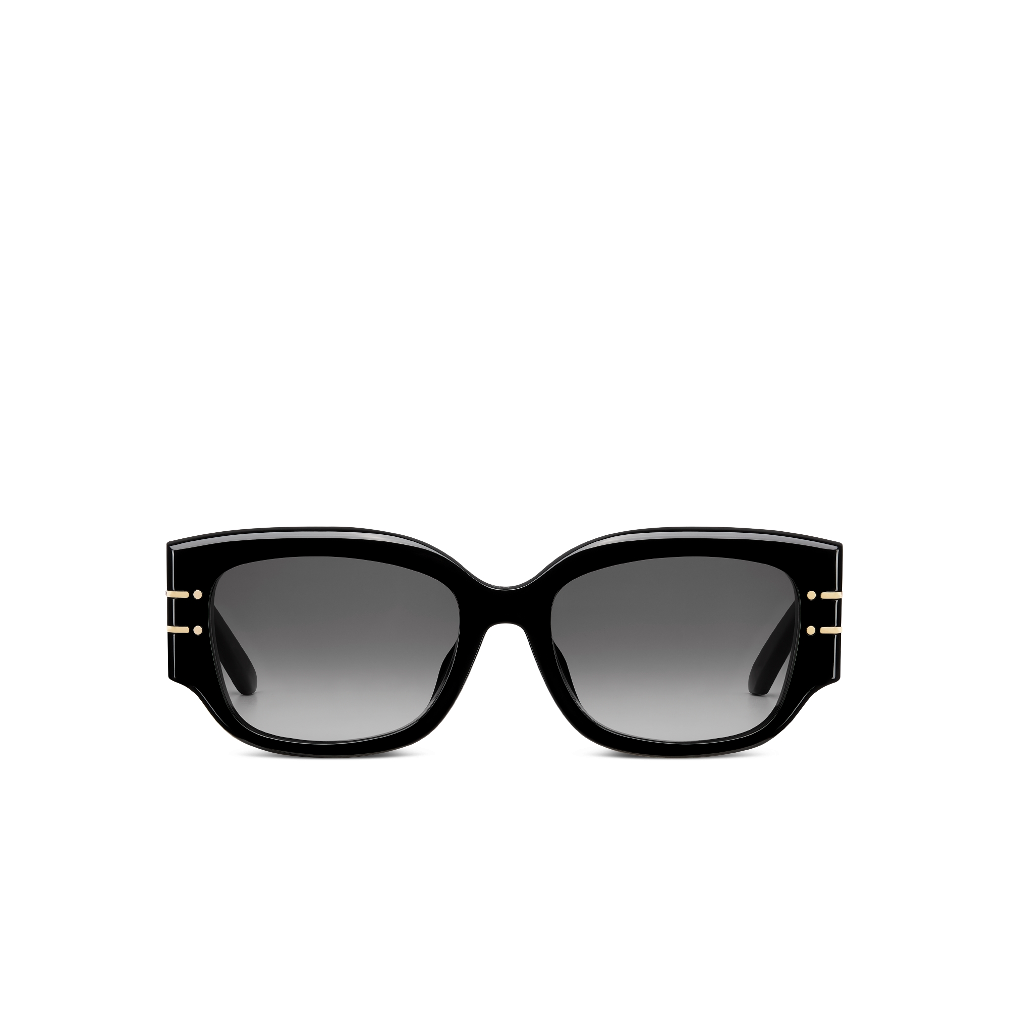 DiorSignature S13F 太阳眼镜 黑色方形镜框 E01