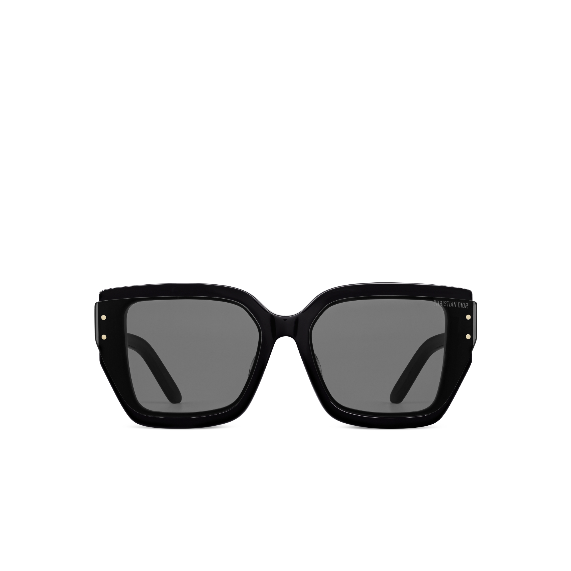 DiorSignature S14F 太阳眼镜 黑色正方形镜框 E01