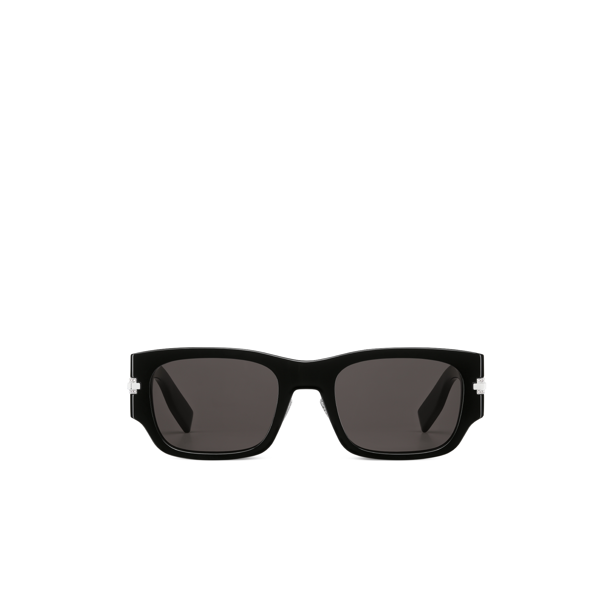 DiorBlackSuit XL S3F 太阳眼镜 黑色方形镜框 E01