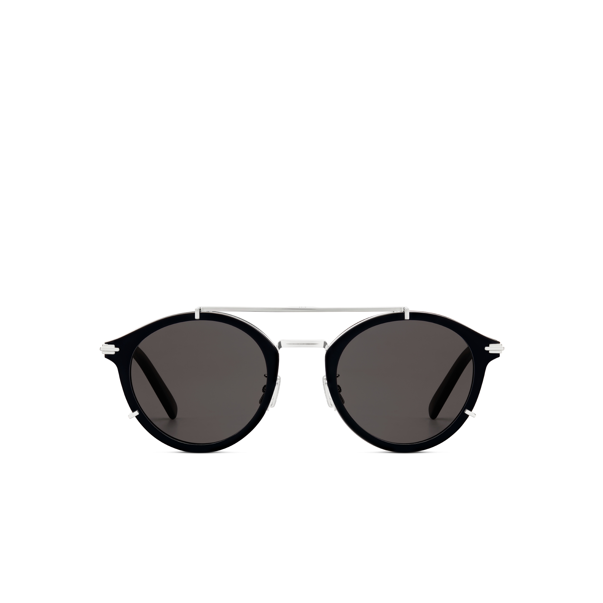 DiorBlackSuit R7U 太阳眼镜 黑色生物醋酸纤维潘托斯镜框 E01