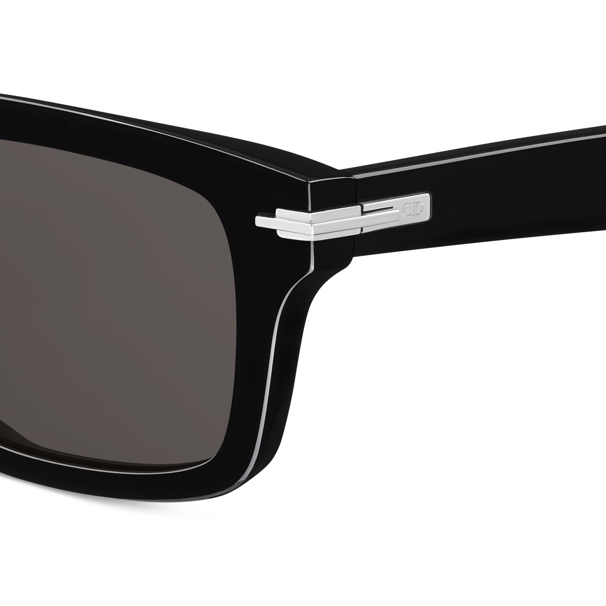 DiorBlackSuit S16F 太阳眼镜 黑色方形镜框 E09
