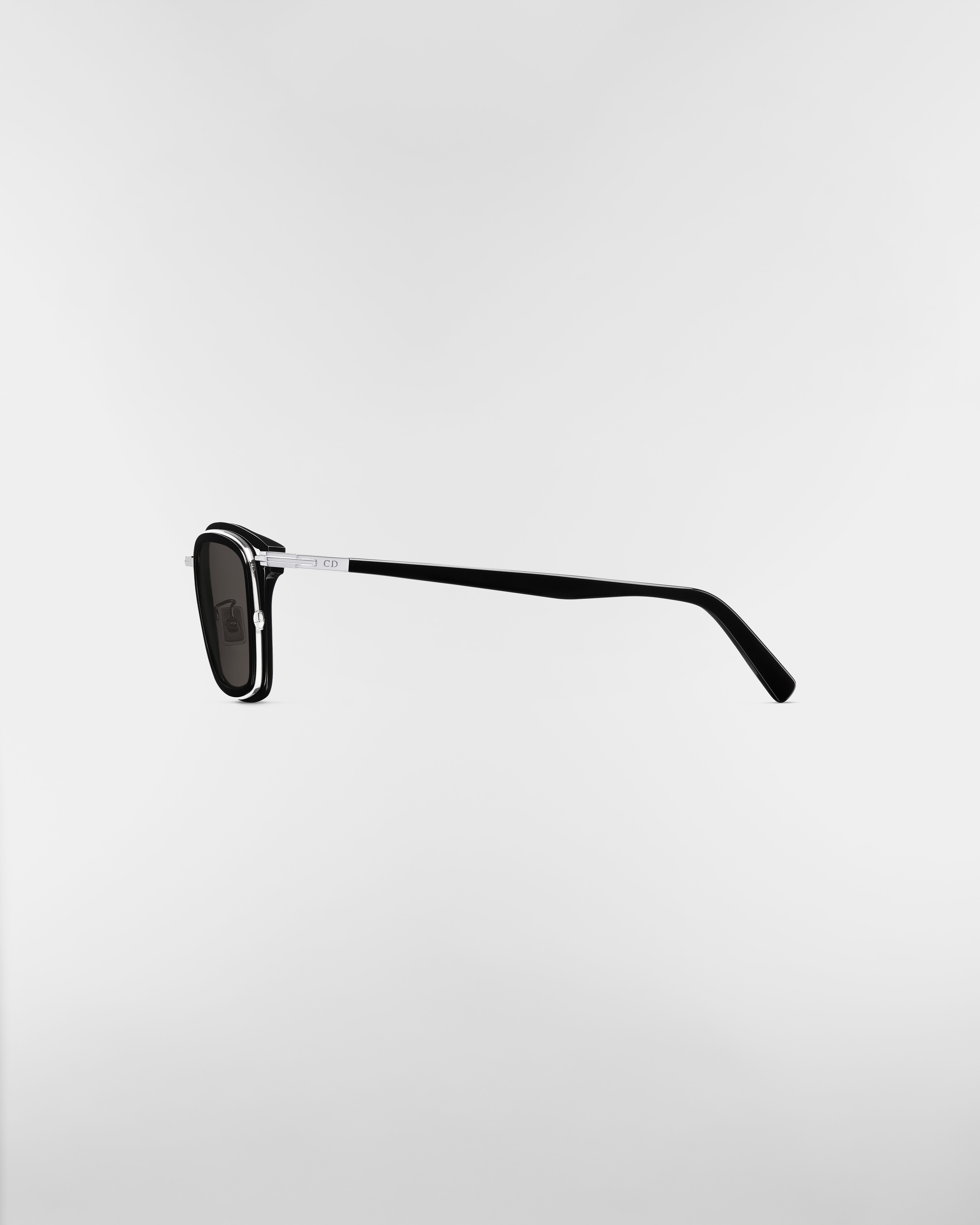 DiorBlackSuit S18F 太阳眼镜 黑色方形镜框 E02