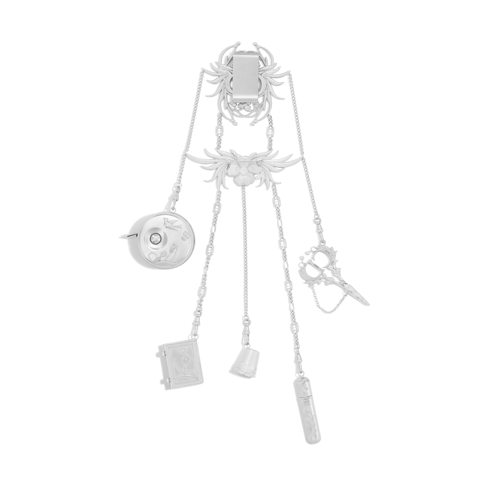 CD Icon 腰链 银质 E08