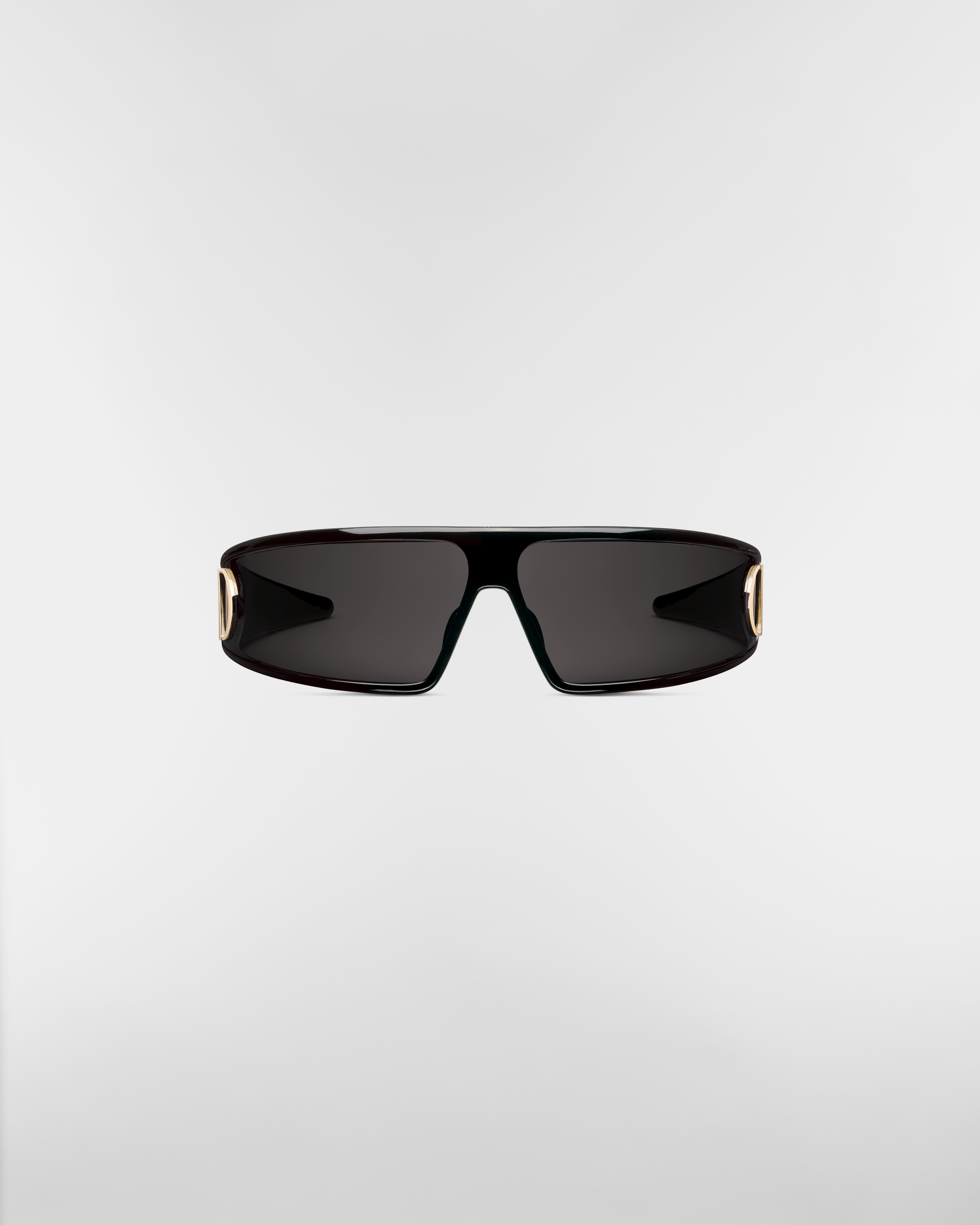 VeryDior M1U 太阳眼镜 黑色镜框眼罩式造型 E01